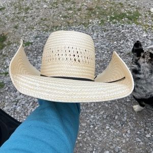 American straw hat 6 7/8